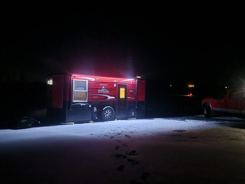 2023 Ice Castle Hybrid RV Ice Fishing House!