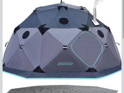 13x13 Portable Ice Shack Rental – Elbow Lake, MN | Group-Friendly & Insulated